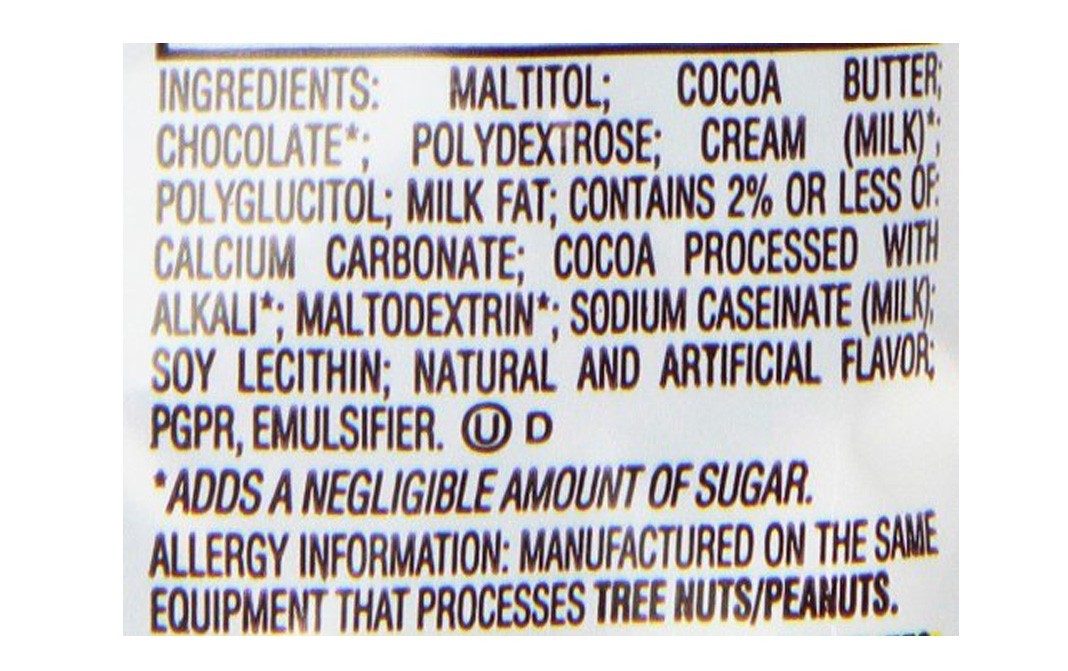 Hershey's Sugar Free Chocolates   Pouch  85 grams